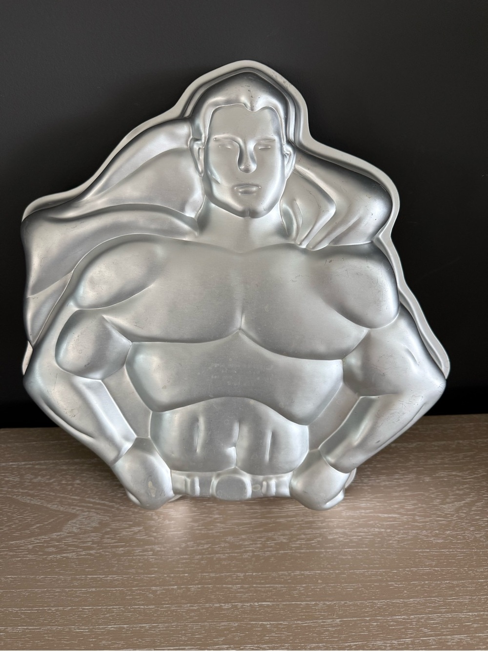 Vintage Wilton Superman DC Comics Aluminum Cake Pan